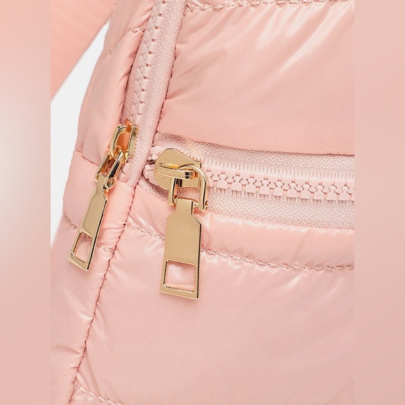 Quilted Adjustable Strap Puffy Sling Bag - Picture 10 of 14